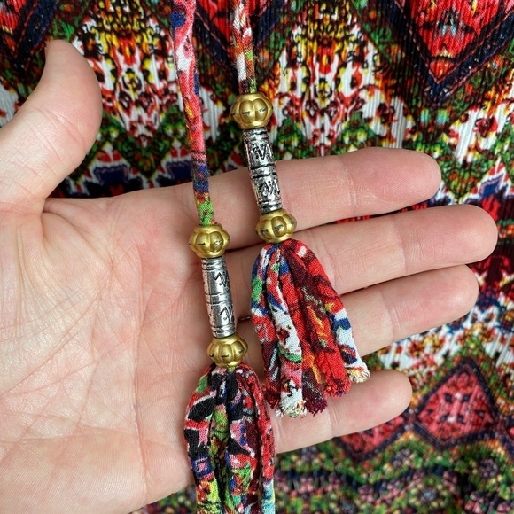 CB Women's Multi-color‎ Boho Pull-on Maxi Skirt Size 3x - Picture 3 of 12